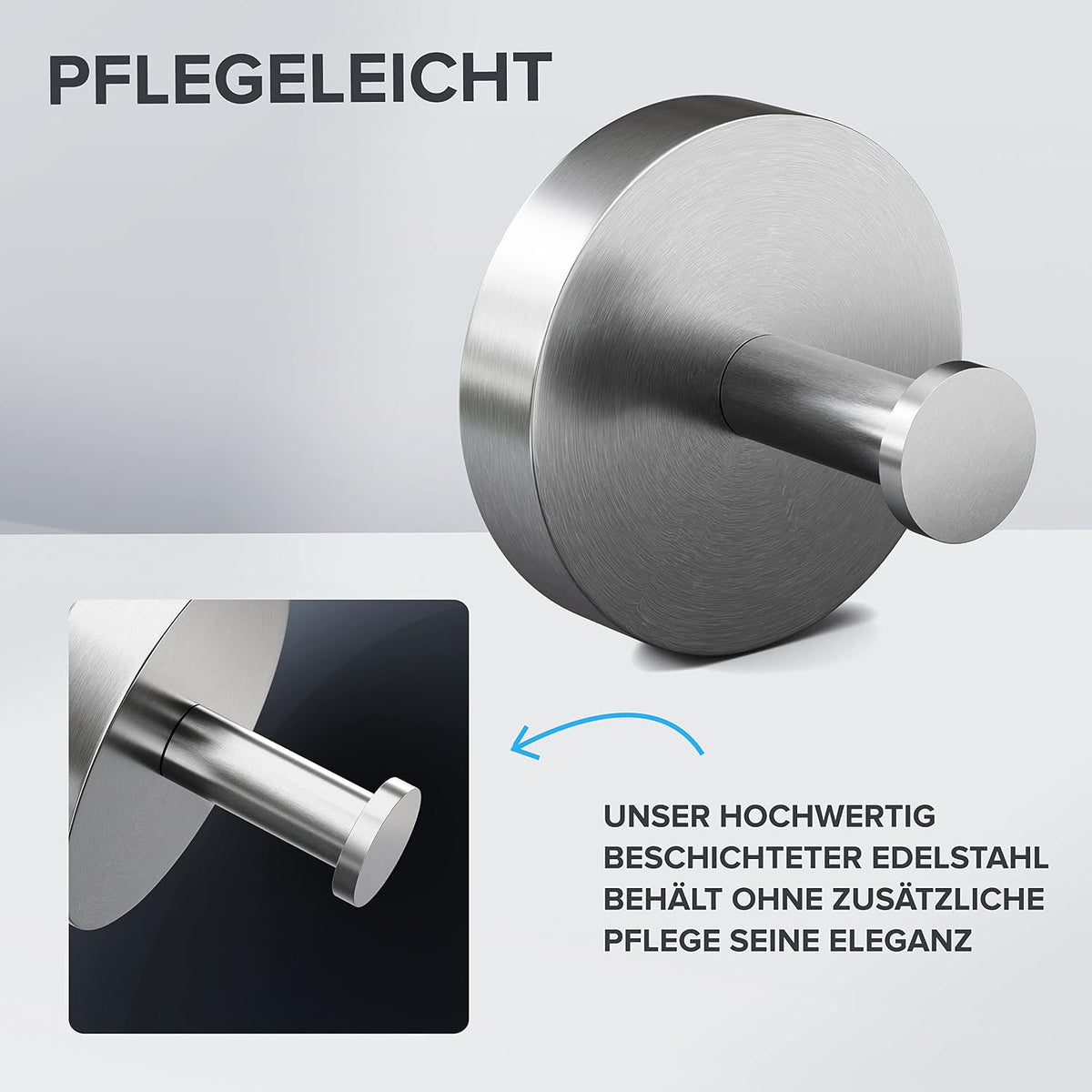 Handtuchhaken 2er Set in verschiedenen Farben