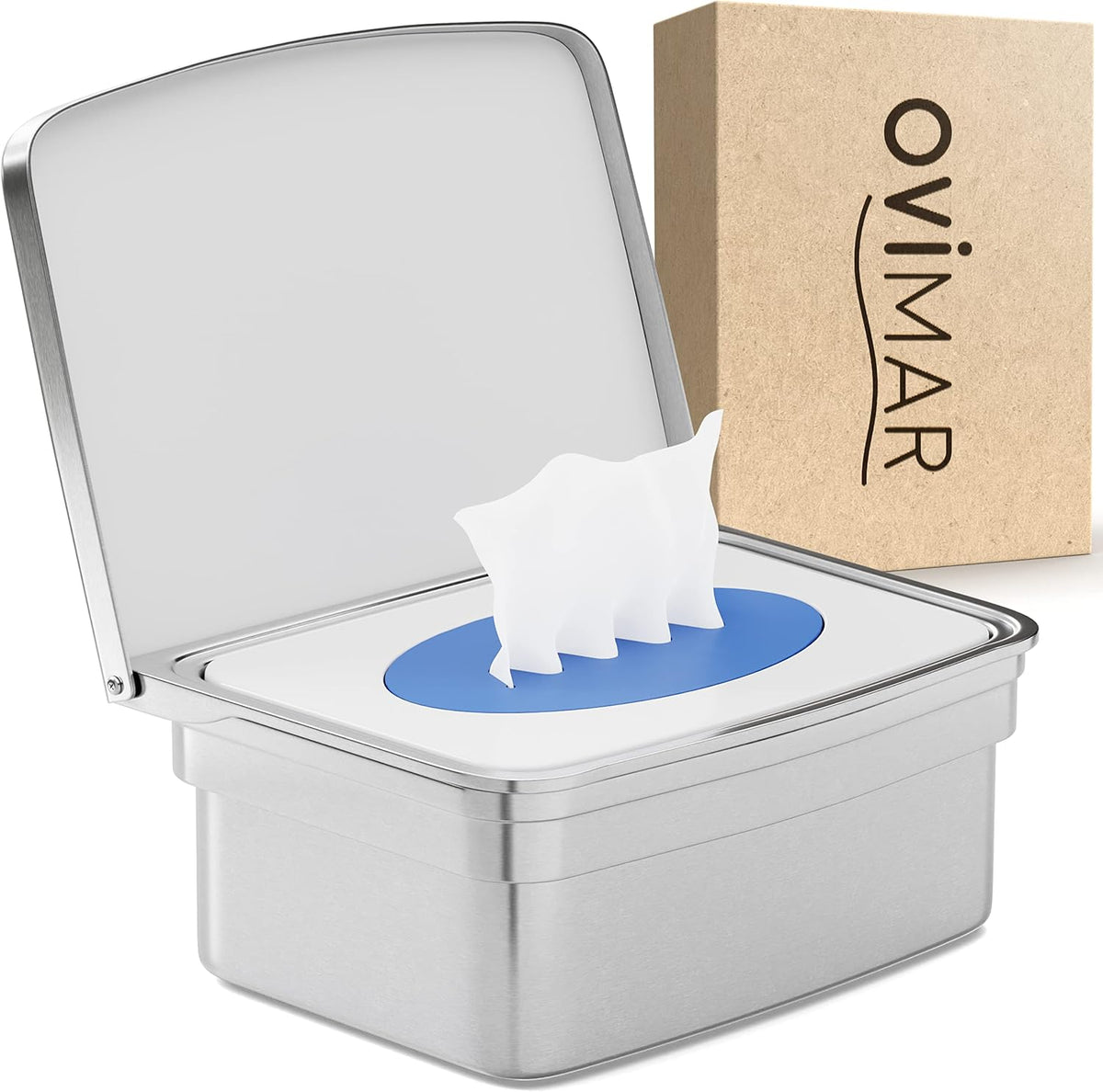 ovimar Feuchttücherbox zum Bohren oder Kleben