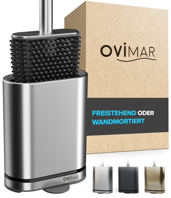 ovimar flache WC Bürste diverse Farben