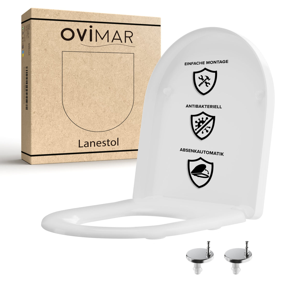 ovimar WC Sitz in verschiedenen Farben und Formen