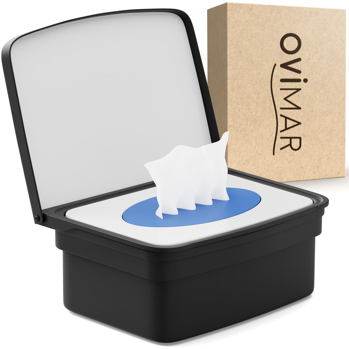 ovimar Feuchttücherbox zum Bohren oder Kleben
