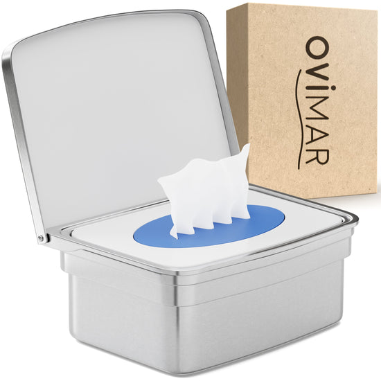 ovimar Feuchttücherbox zum Bohren oder Kleben