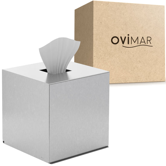 ovimar Kosmetiktücherbox Würfel in verschiedenen Farben