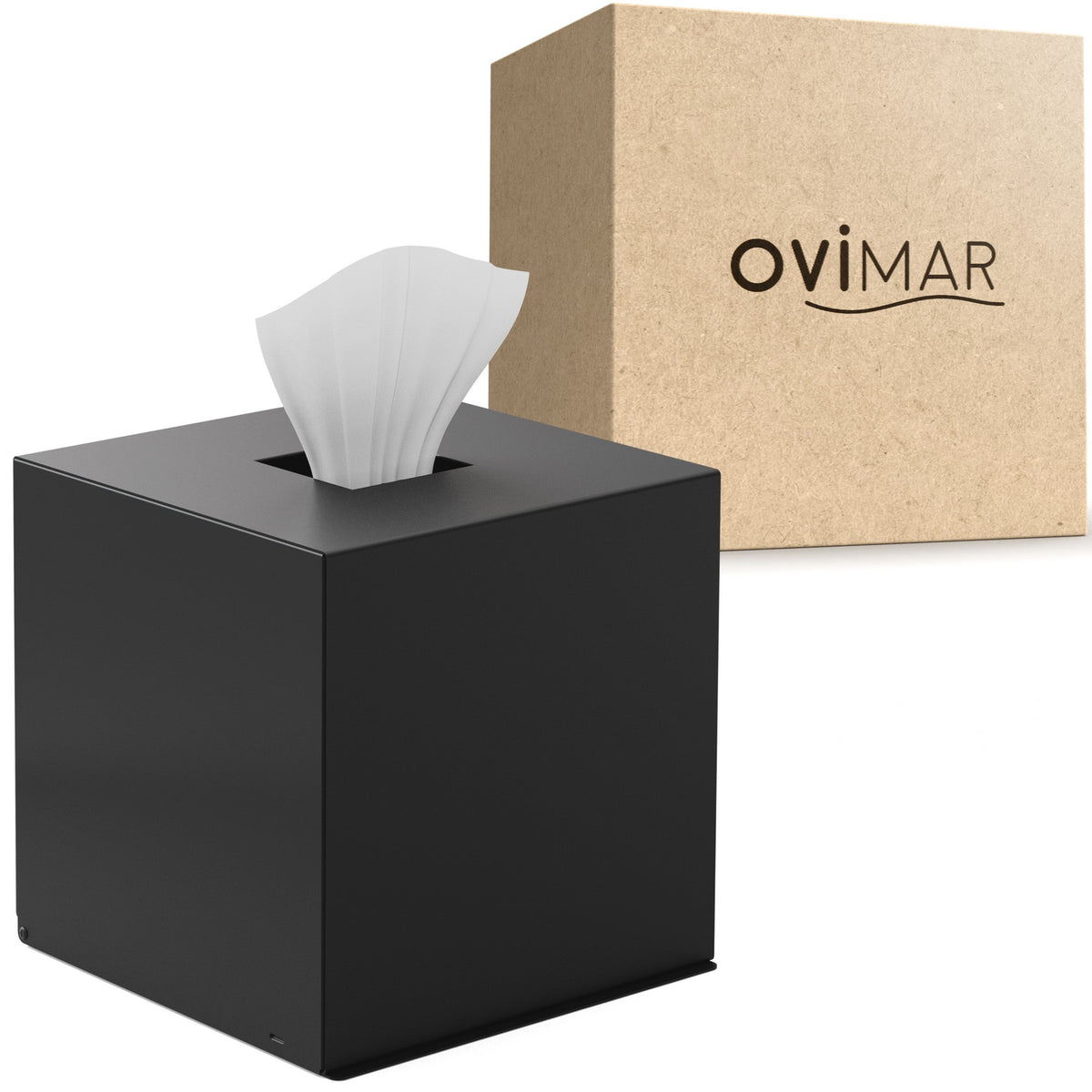 ovimar Kosmetiktücherbox Würfel in verschiedenen Farben