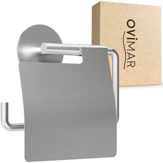 ovimar Papierrollenhalter mit Deckel in verschiedenen Farben
