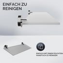 Glasablage rechteckig Bohren in verschiedenen Farben