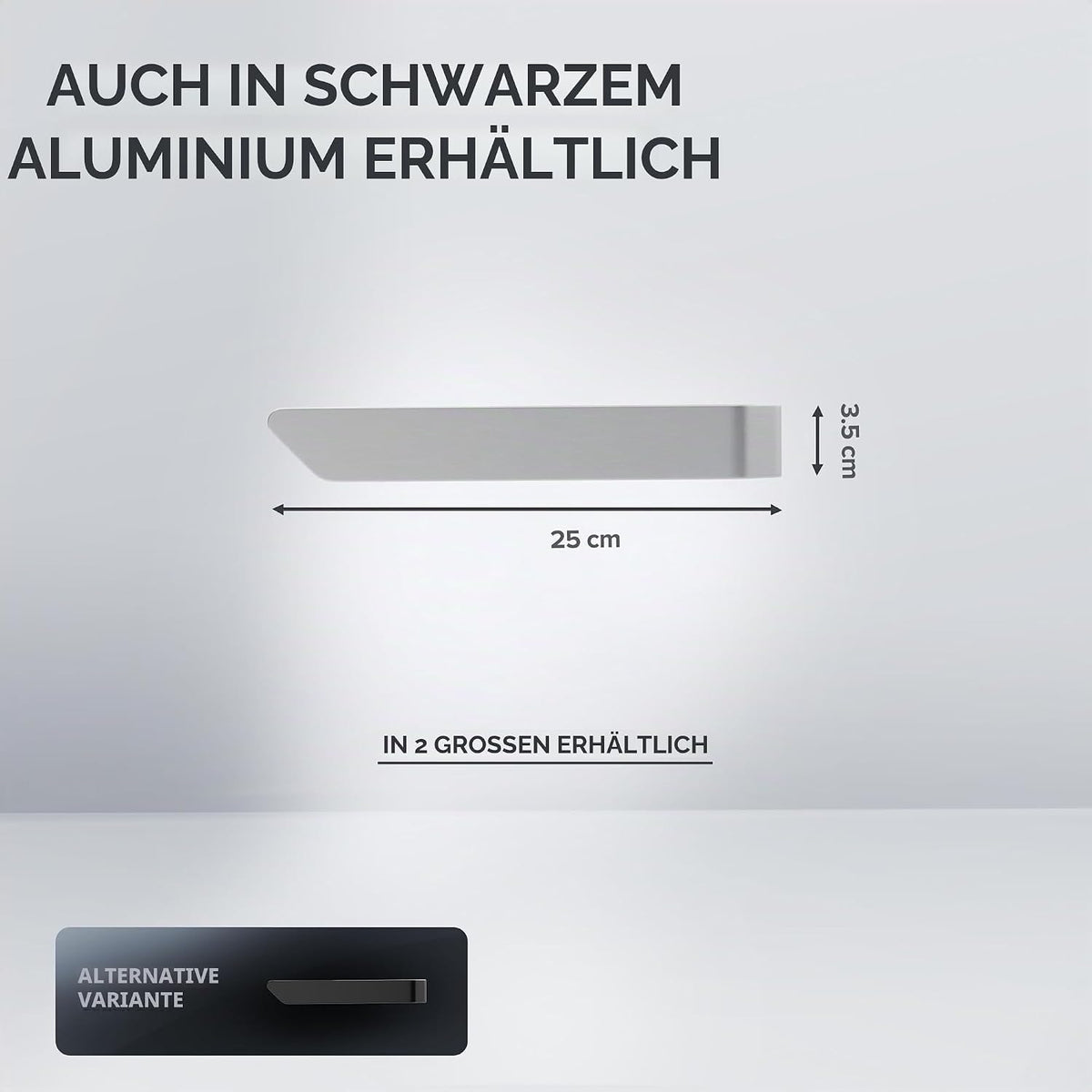 Handtuchstange Aluminium in verschiedenen Farben