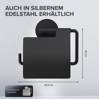 ovimar Papierrollenhalter mit Deckel in verschiedenen Farben