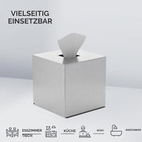 ovimar Kosmetiktücherbox Würfel in verschiedenen Farben