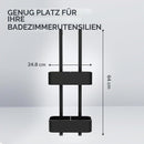 Mobiles Duschregal in verschiedenen Farben