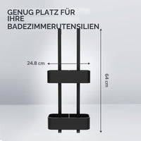 Mobiles Duschregal in verschiedenen Farben