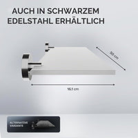 Glasablage rechteckig Bohren in verschiedenen Farben
