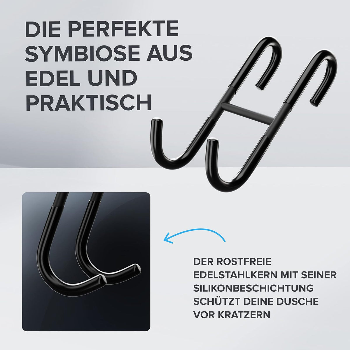 Wendehaken 2-er Set in verschiedenen Farben
