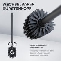 Ersatzbürste mit Reinigungstank in versch. Farben