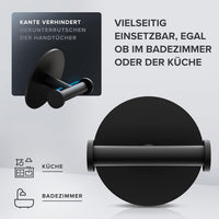 Handtuchhaken doppelt in verschiedenen Farben