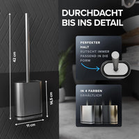 ovimar flache WC Bürste diverse Farben