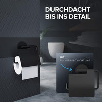 ovimar Papierrollenhalter mit Deckel in verschiedenen Farben