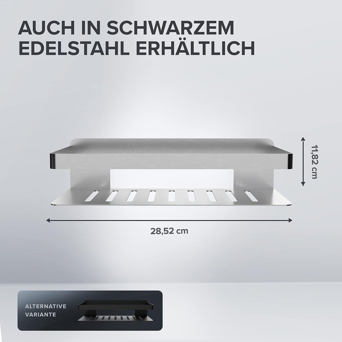 Duschkorb rechteckig in verschiedenen Farben