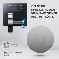 Handtuchhaken 2er Set in verschiedenen Farben
