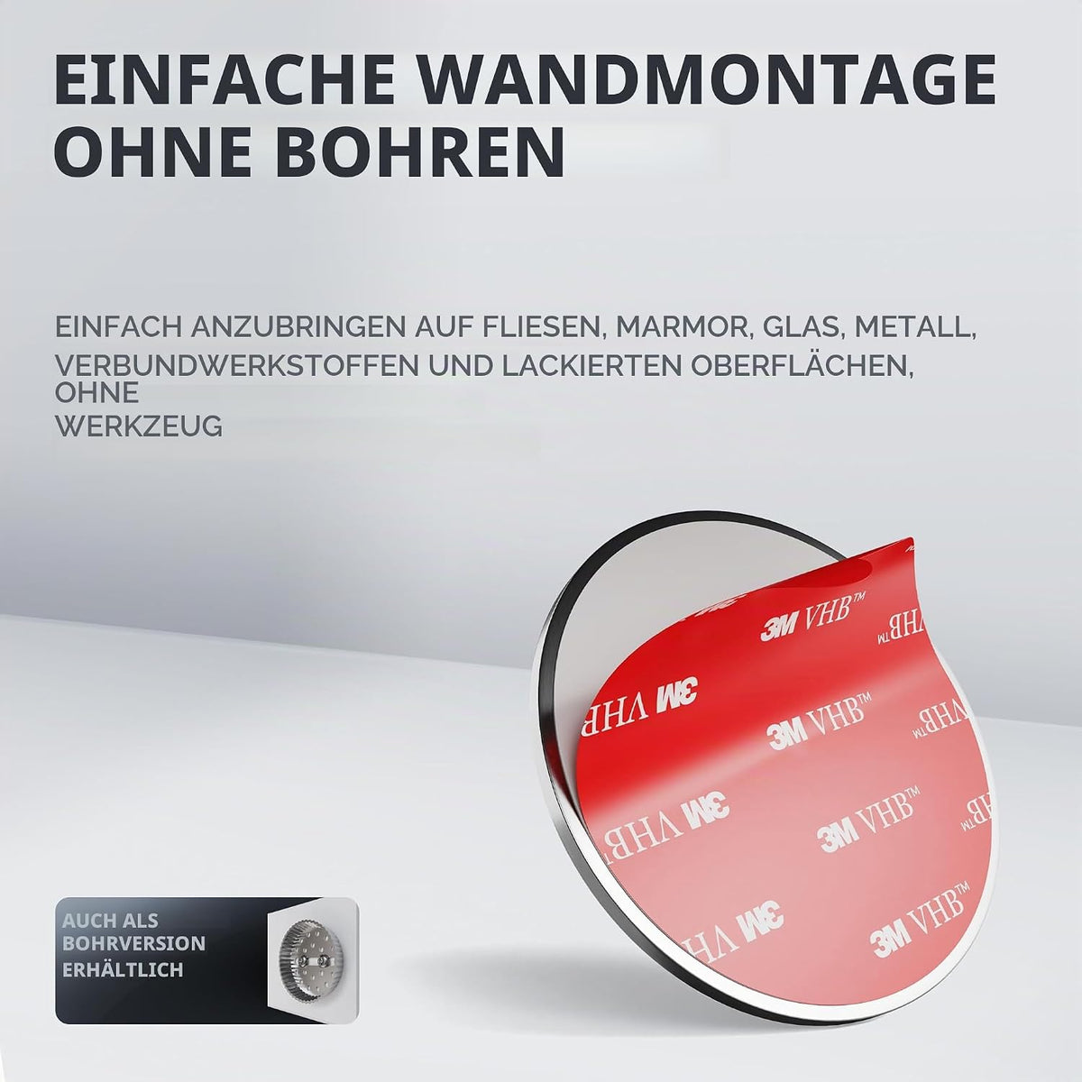 ovimar Zahnputzbecher in verschiedenen Farben zum Kleben oder zum Bohren