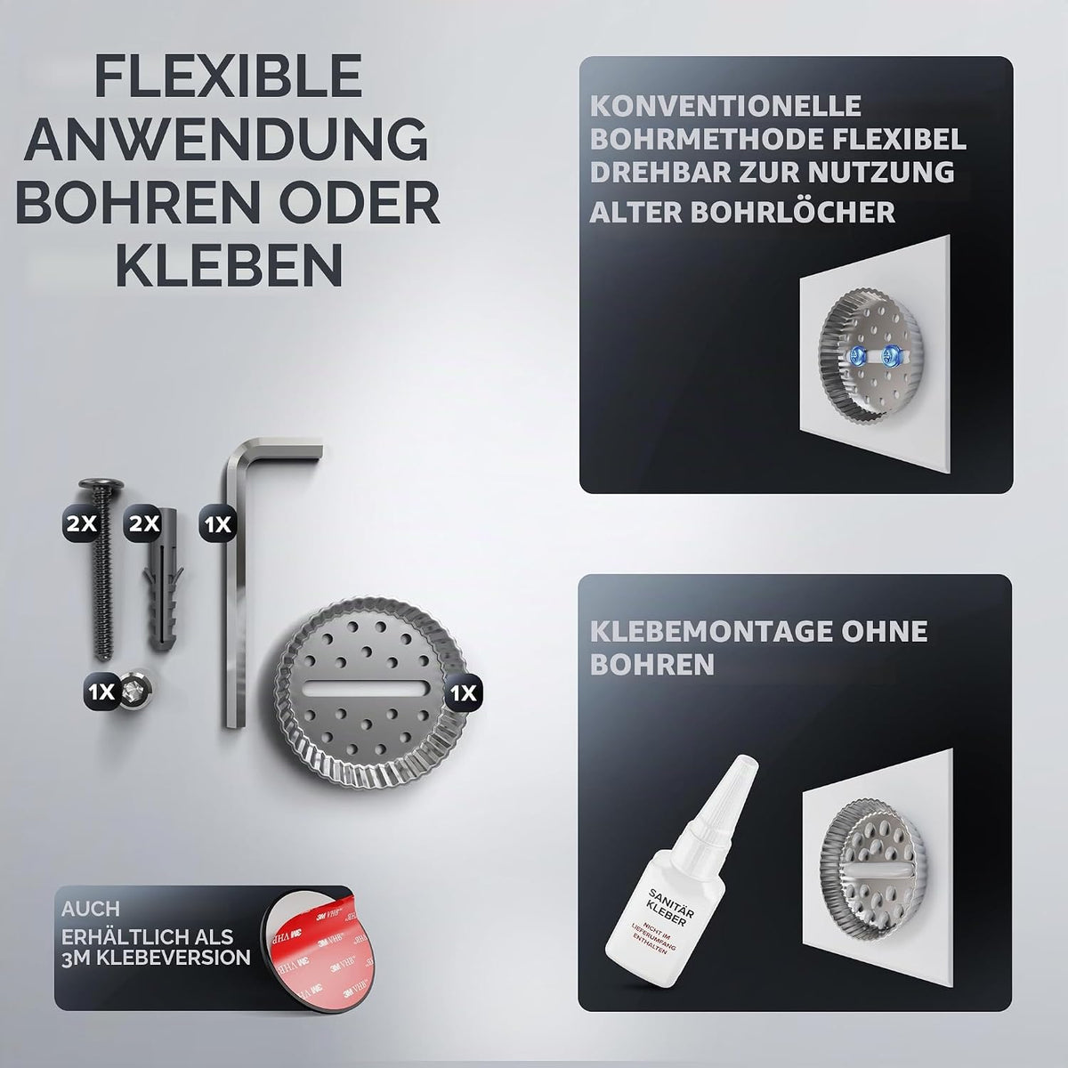 Teleskop Handtuchstange in verschiedenen Farben