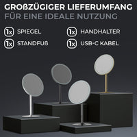 Kosmetikspiegel freistehend in verschiedenen Farben