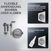 Glasablage rechteckig Bohren in verschiedenen Farben