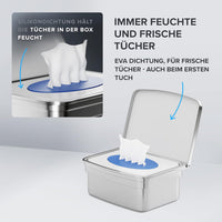 ovimar Feuchttücherbox zum Bohren oder Kleben