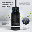 WC Bürste freistehend belüftet in versch. Farben