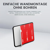 ovimar Duschabzieher Tomma – magnetisch, ohne Bohren, aus Silikon mit Stahlkern