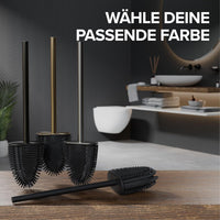 Ersatzbürsten flache WC Bürste 2er Set versch. Farben