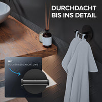 Handtuchhaken doppelt in verschiedenen Farben