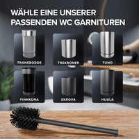 Ersatzbürste mit Reinigungstank in versch. Farben