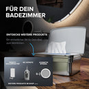 ovimar Feuchttücherbox zum Bohren oder Kleben