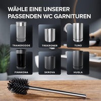 Ersatzbürsten 2er Set Edelstahlgriff in verschiedenen Farben