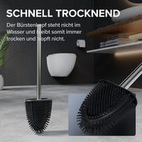 Ersatzbürsten flache WC Bürste 2er Set versch. Farben