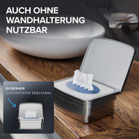 ovimar Feuchttücherbox zum Bohren oder Kleben